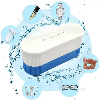 

Ultrasonic Eyeglass Glasses Cleaner Cleaning Watch Ring Jewelry Cleaners Machine