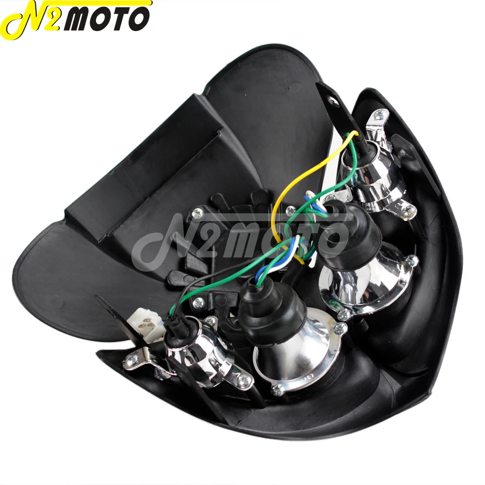 Мотоциклетная черная фара на заказ обтекатель для Honda Suzuki Yamaha Kawasaki кроссовый