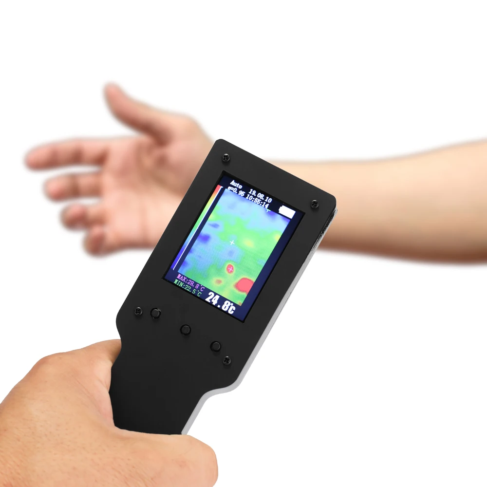 

Portable Handheld Infrared Thermal Imager 24 x 32 Resolution IR thermal Imaging Camera Digital LCD Temperature Measurement
