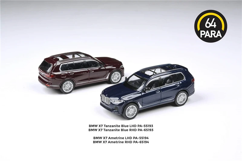 

PARA 1:64 X7 SUV blue/brown Diecast Model Car