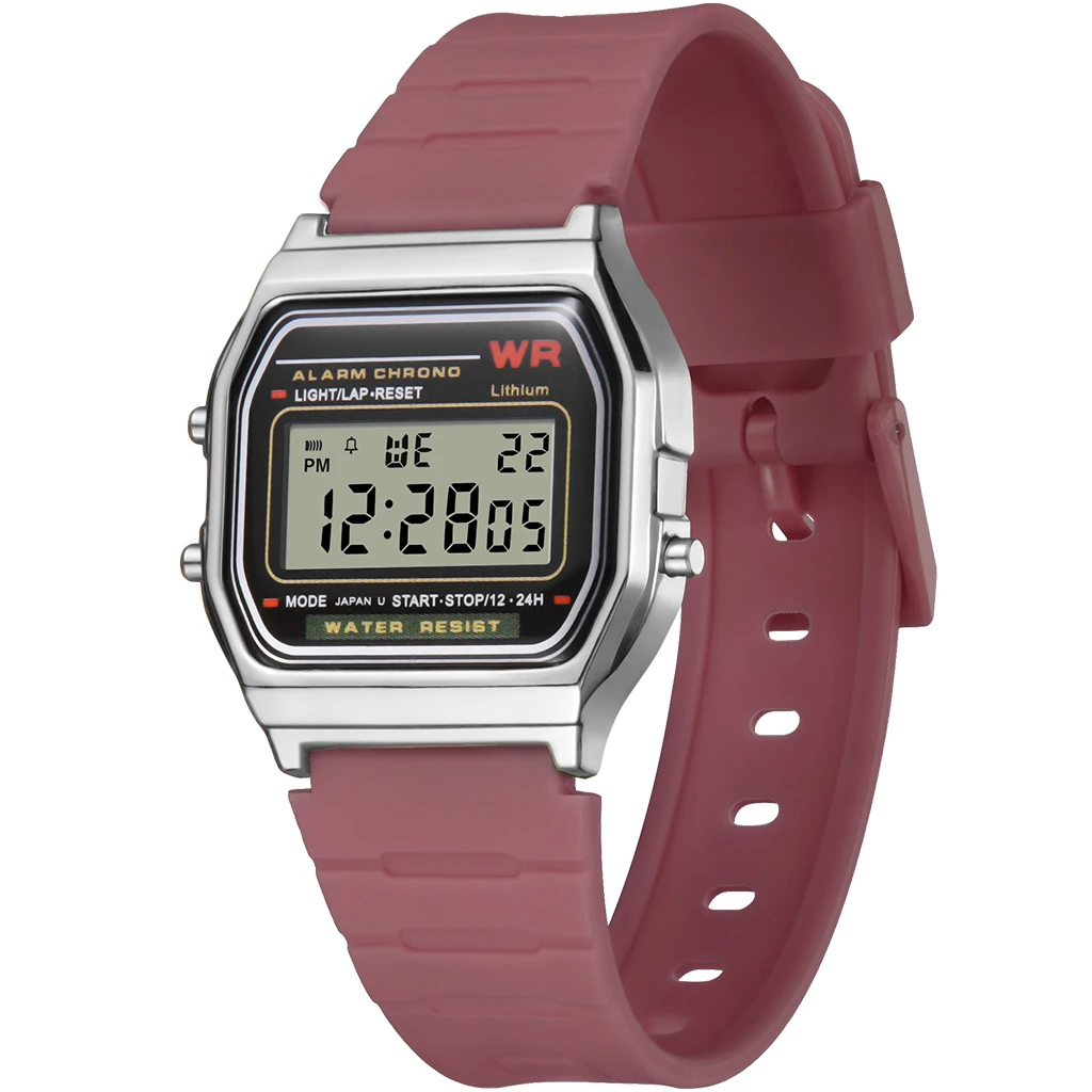 SYNOKE Новое поступление мужские цифровые часы женские Ретро G светодиодный цифровой шок спортивные водонепроницаемые мужские наручные часы золотые часы