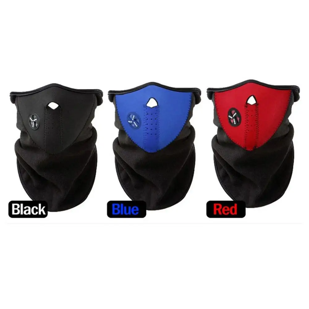 

Warm Windproof Dustproof Gas Mask Soft Comfortable To Wear Design Of A Person'S Face Prevent The Cold Wind 1 Pcs