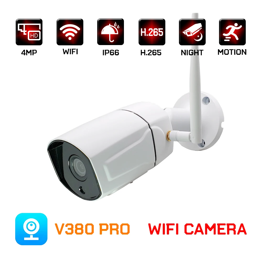Беспроводная ip камера видеонаблюдения 1080P 4 МП Wi Fi 2 МП|Камеры видеонаблюдения| |