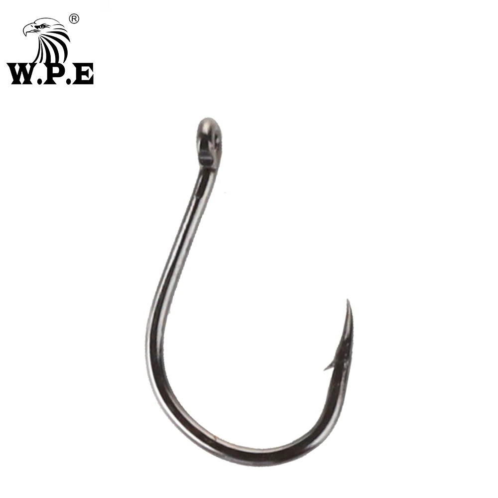 W.P.E Brand 1 pack Fishing Hook Size 7#-15# Barbed Hook High