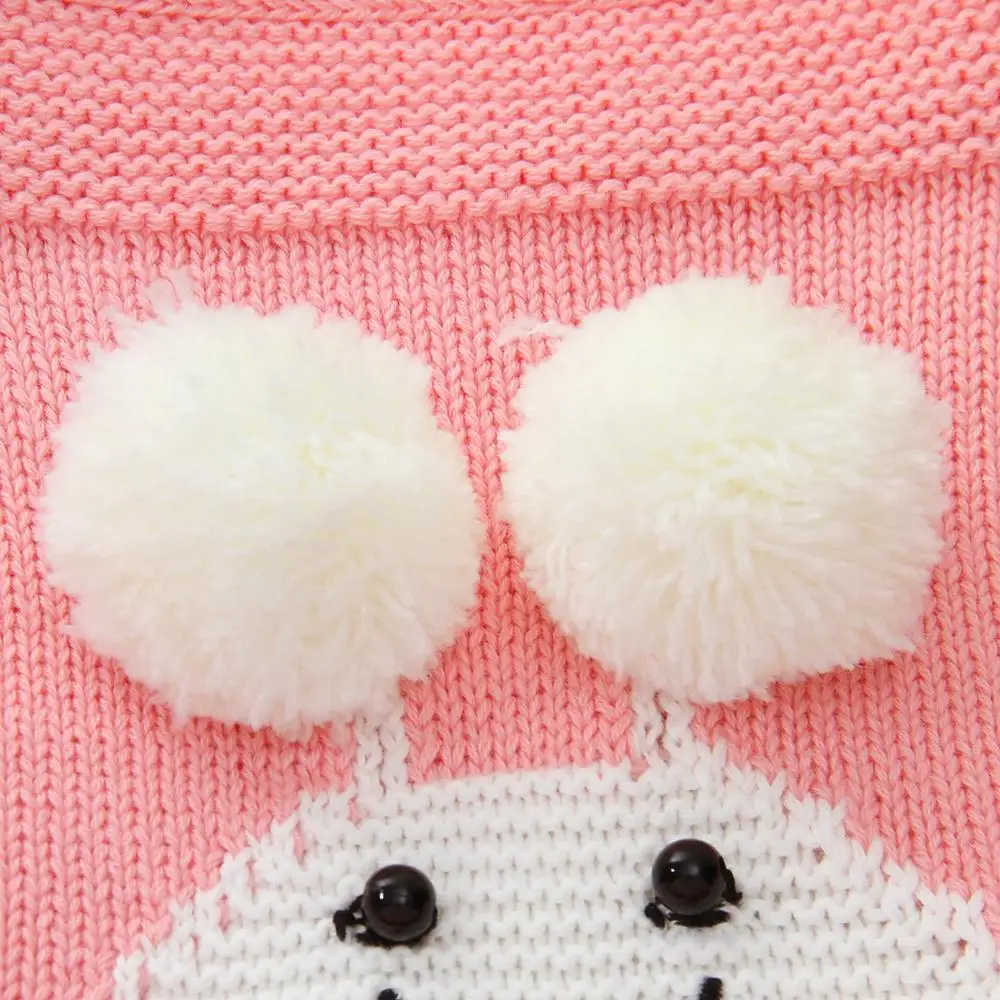 Newborn Baby Bodysuits Funny Cartoon Knitted Body Suits Tops for Boys Girls Spring Autumn Infant Jumpsuits Toddler Kids Costumes