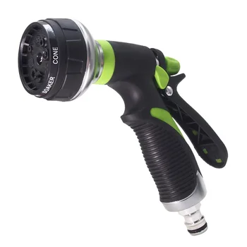

High Pressure Quick Connect Patio Lawn Multi Patterns Heavy Duty Multifunctional Nozzle Anti Slip Adjustable