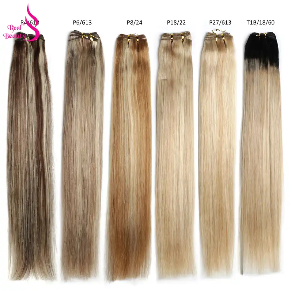 Real Beauty Brazilian Straight Hair 613 Bundles 100 Human Hair