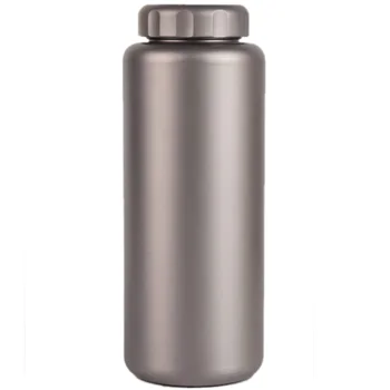 

1050Ml Camping Outdoor Household Capacity, Large Titanium Kettle Tableware, Lightweight Large Water Bottle, Water Glass Picnic S