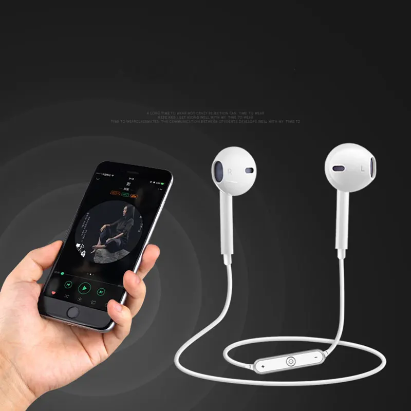 

Wireless Bluetooth Headphone Earphone Sport Magnetic Earphones Neckband Headphone for Phone In-Ear Earphone for Redmi Huawei