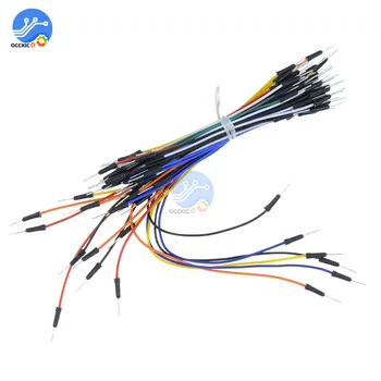 

65pcs Breadboard Jumper Cables For Arduino Jump Code Wire Kit Set Bread plate line