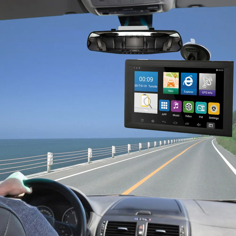  Vehemo MP3 GPS Navigator Fahrzeug Navigation Elektronik Karte für Multifunktionale Auto Navigator U
