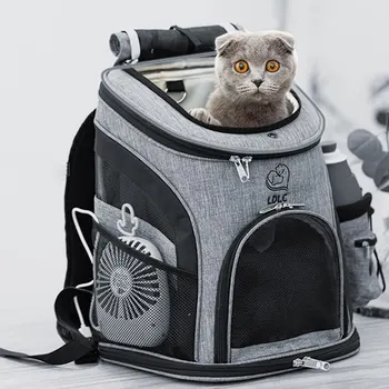 

Breathable Pet Dog Bag Dog Outdoor Backpack Travel Pet Dog Carrier Portable Large Capacity Carrying Backpack Bag