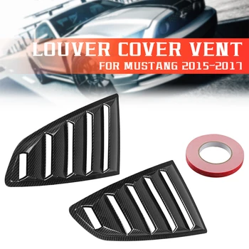

Carbon Fiber Modified Side Air Inlet Outlet Ventilation Valve Vover Decoration Shark Gill Air Outlet For Ford Mustang 2015-2017