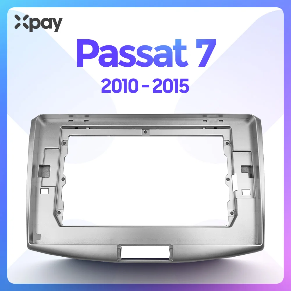 Автомагнитола XPAY 10 1 дюйма 2DIN для Volkswagen Passat 7 2010 2011 2012 2013 2014 2015 стереопанель