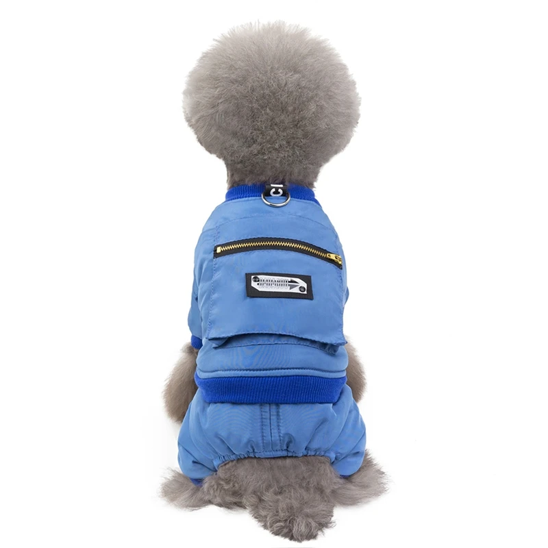 

Warm Winter Pet Clothes For Small Dogs French Bulldog Puppy Pet Cat Down Jacket Waterproof Dog Coat Jumpsuit Clothing