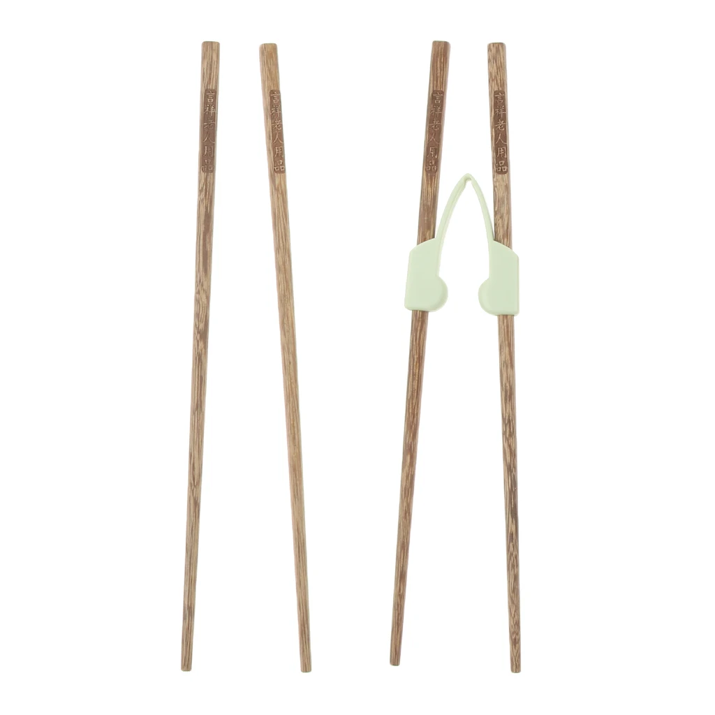 4pcs Elderly Eating Aids Anti-Slip Chopsticks Training Chopsticks Learning Chopsticks For Adult Beginners Children