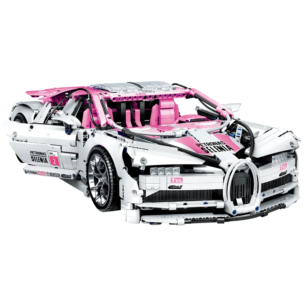 Technic Car Series 1:10 Bugattis 42083, модель суперкара, строительные блоки, собранные кирпичи для детей, игрушки, подарок ребенку