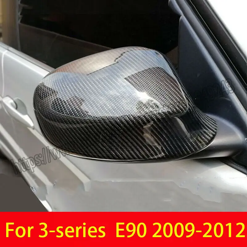 

Подходит для BMW E90 3 серии 2009 2010 2011 2012 2 шт./компл. Автомобильные Боковые зеркала из настоящего углеродного волокна