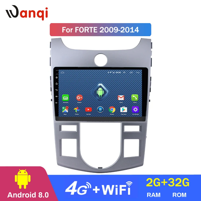 Автомобильный мультимедийный dvd-видеоплеер на Android 8 0 с 9 дюймовым экраном 4G lte для