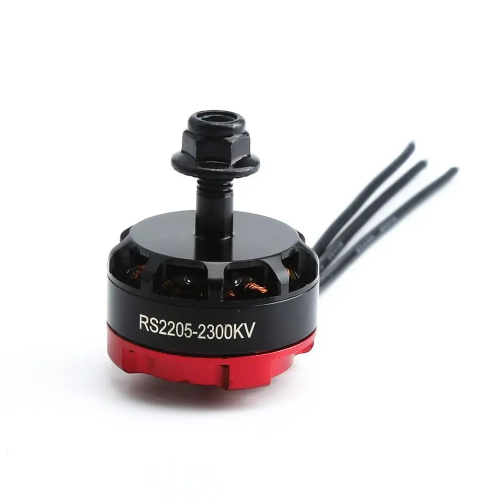 RS2205 2300KV 2205 CW/CCW бесщеточный двигатель 3-4S для FPV RC гоночный Дрон Мультикоптер двойной замок CW/CCW локоны