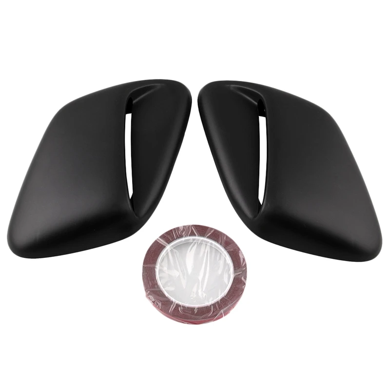 2Pcs Car Modification Hood Vents W/ Tape Fit For Subaru 99-01 Gc8 Sti Wrx 2.5Rs |