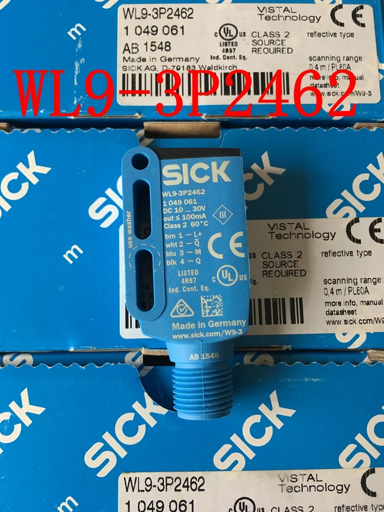 

100% New Original SICK Optoelectronics Switch WL9-3P2462 Item No. 1049061