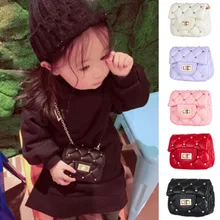 Детская сумка на плечо с заклепками и цепочкой, сумка-мессенджер, сумочка, подарки для маленьких девочек, C55