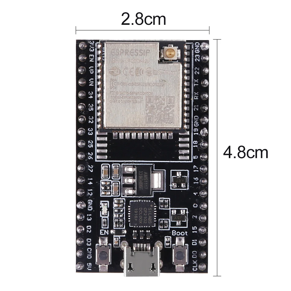 ESP32-DevKitC основной плате ESP32 макетная плата ESP32-WROOM-32D ESP32-WROOM-32U