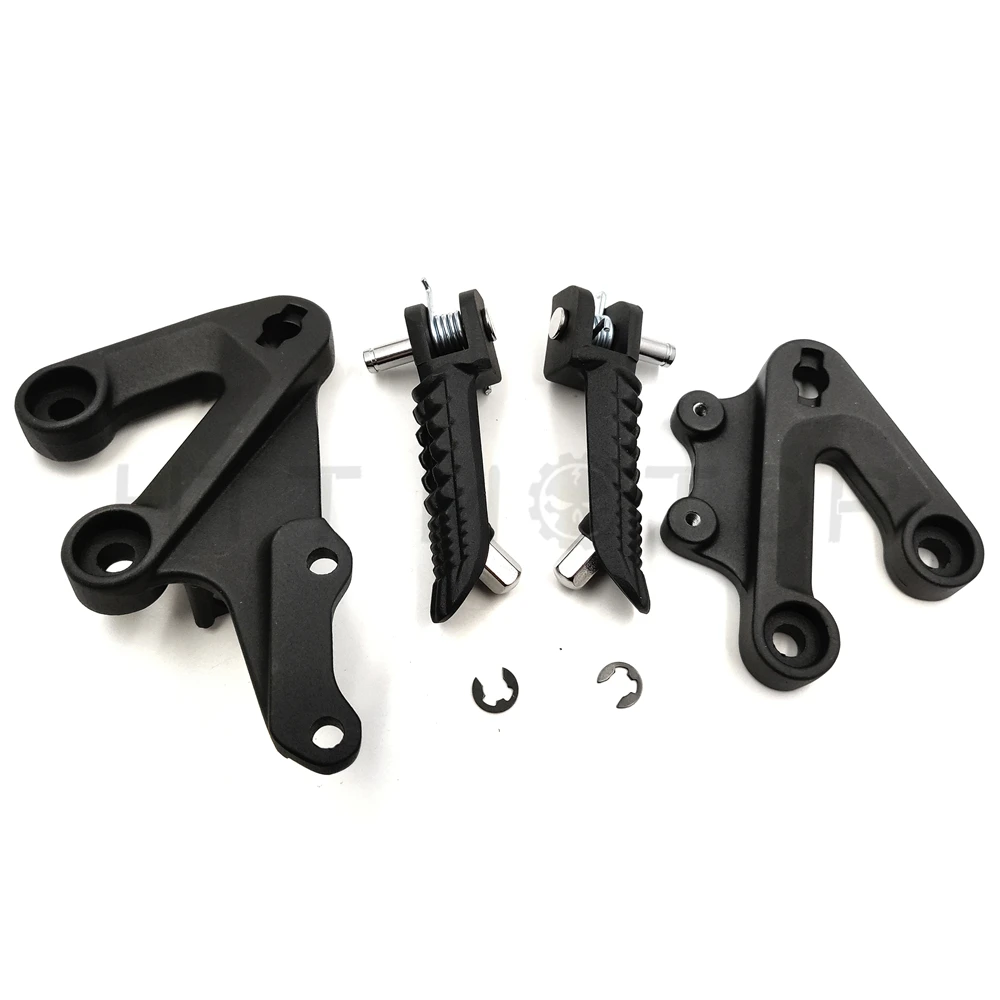 Aftermarket мотоциклетные части Передние Подножки для ног Кронштейны Набор для Suzu GSXR1000 2003-2004 GSX-R 1000 хромированный