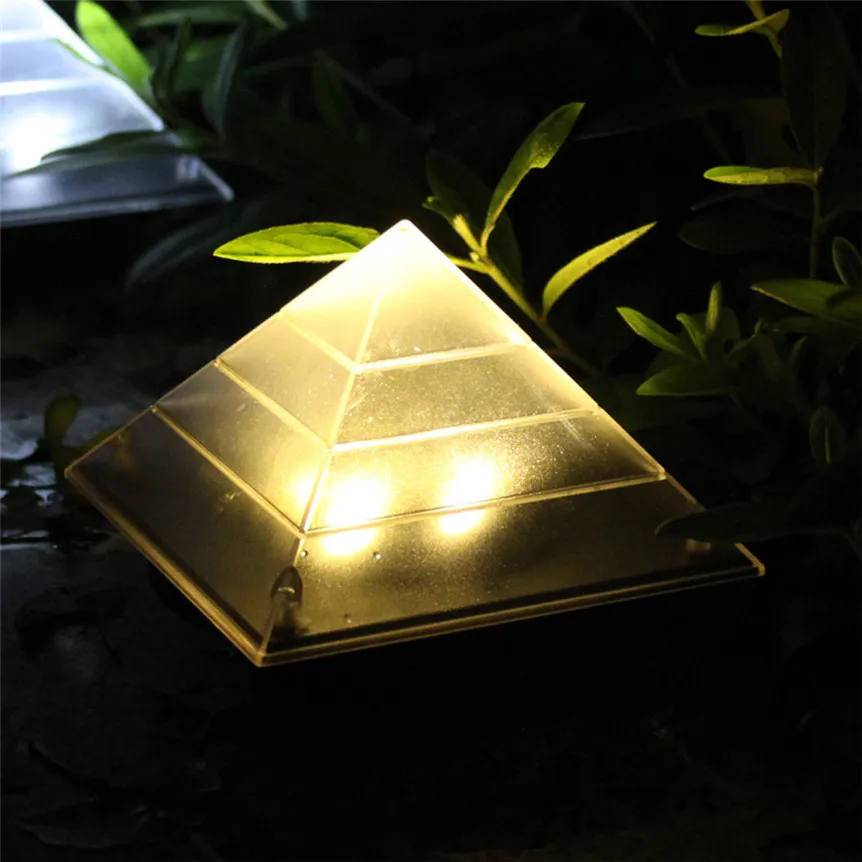 Светодиодный светильник на солнечной батарее, Холодный/теплый белый Встраиваемый светильник для наружного сада, встраиваемый светильник
