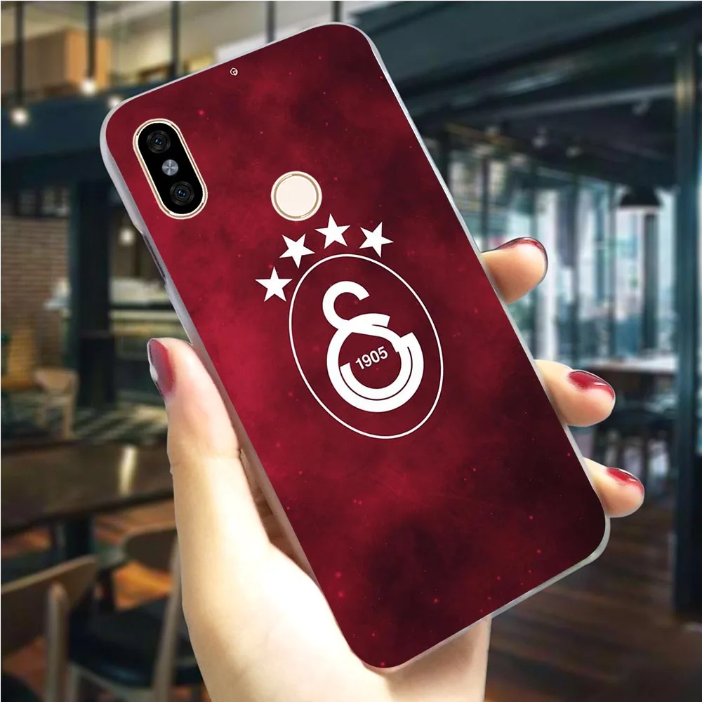 

Phone Cover For Xiaomi Mi A3 Turkey Galatasaray Case Mi A1 A2 Lite 5X 6X 6 8 Lite 9 9se Mix 2S Mi 9T Pro CC9E CC9 A3 Pro Poco F1