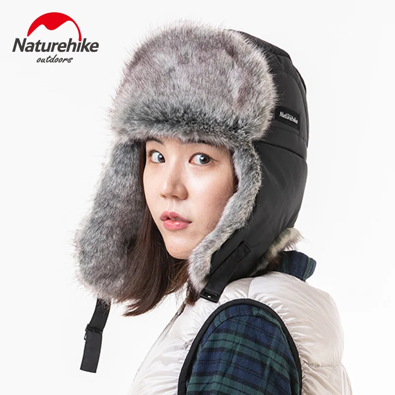 3 слойная утолщенная зимняя Лыжная шапка Naturehike для мужчин и женщин охоты