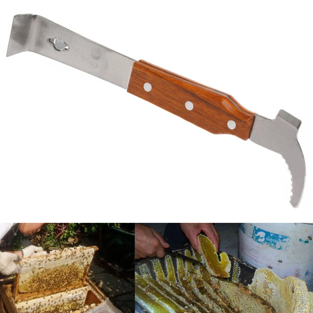 Пчелиный скребок для улья из нержавеющей стали пчелиный мед нож-скребок для домашнего пчеловодства инструмент