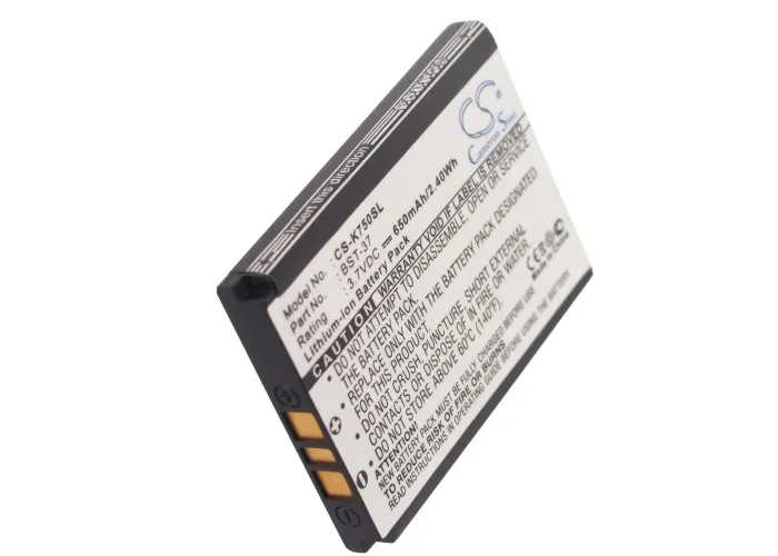 Аккумулятор Cameron Sino для Sony Ericsson D750 D750i J100i J110a J110c J210i J220a J220c J220i J230c J230i|Цифровые