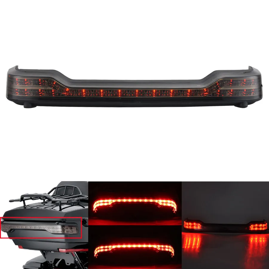 Круглый светодиодный фонарь для багажника Moto Tour Pack Harley Touring Glide FLTHT FLTR FLHX FLHR |