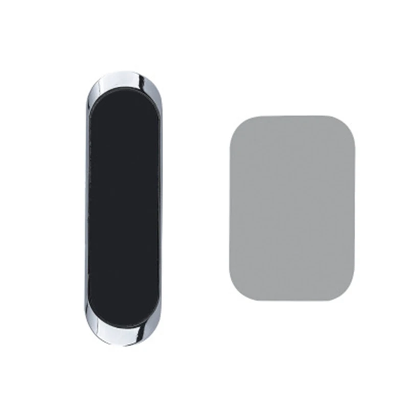 Magnetic Car Phone Holder Metal mini Strip Shape Stand Universal For iPhone Samsung Xiaomi Wall Office Bedroom GPS Bracket