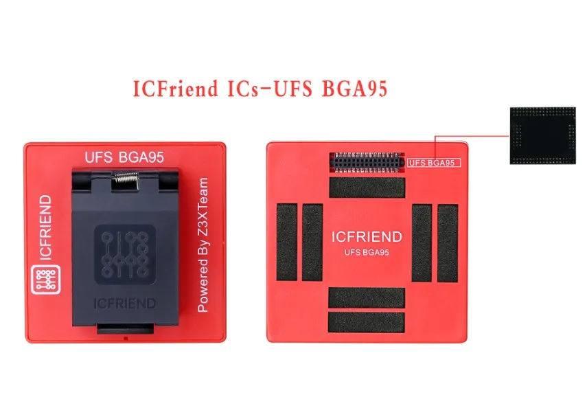 Новинка 2020 100% оригинальные адаптеры UFS ICFriend ICs 3 в поддержке 1UFS BGA254 BGA153 BGA9 с FYCIL JTAG box