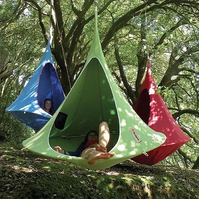 Patio Furniture Tent Hanging-chair Cocoon Swing Teepee-tree Outdoor Hammock Silkworm - Swings - AliExpress