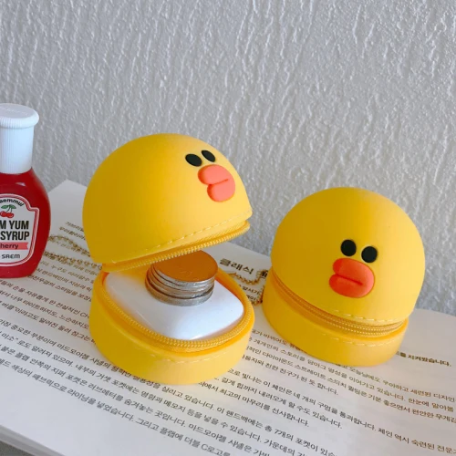 1203075 Мини-сумка на молнии для наушников и карт, чехол для переноски, круглый чехол, женские силиконовые кошельки для монет, кошелек Carteira Feminina - Цвет: 1203075