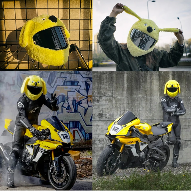Cartoons Helmet Cover Motorcycle Accessories Cafe Racer Casco Moto Navidad Cascos Para Moto Capacete De Motocicleta Kask Helm