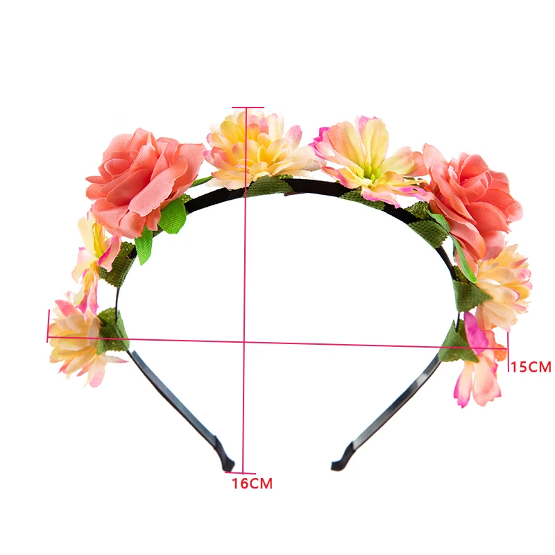 Baby Headband Baby Girls Crown Headband Princess Hair Accessories Kids Bridal Floral 0-3years Child Photo Tools hair accessories hair headband accessories baby headband set