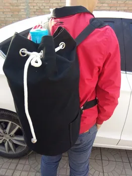 

2019 new men's drawstring backpack large capacity sports fitness cycling backpack men's