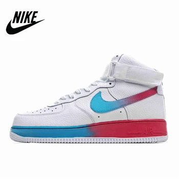 

Nike Air Force 1 Mid 07 LV8 Rainbow Gradient Men's Mid-Top Sneakers Size 40-45 CJ0525 100