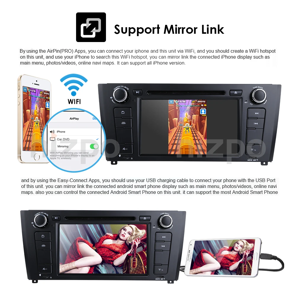 Flash Deal 2G RAM 1Din 7 Inch Car DVD Player For BMW/E81/E82/E87/E88 GPS Navigation 1024*600 1080P WIFI 4G Bluetooth SWC RDS DSP DAB Camera 8
