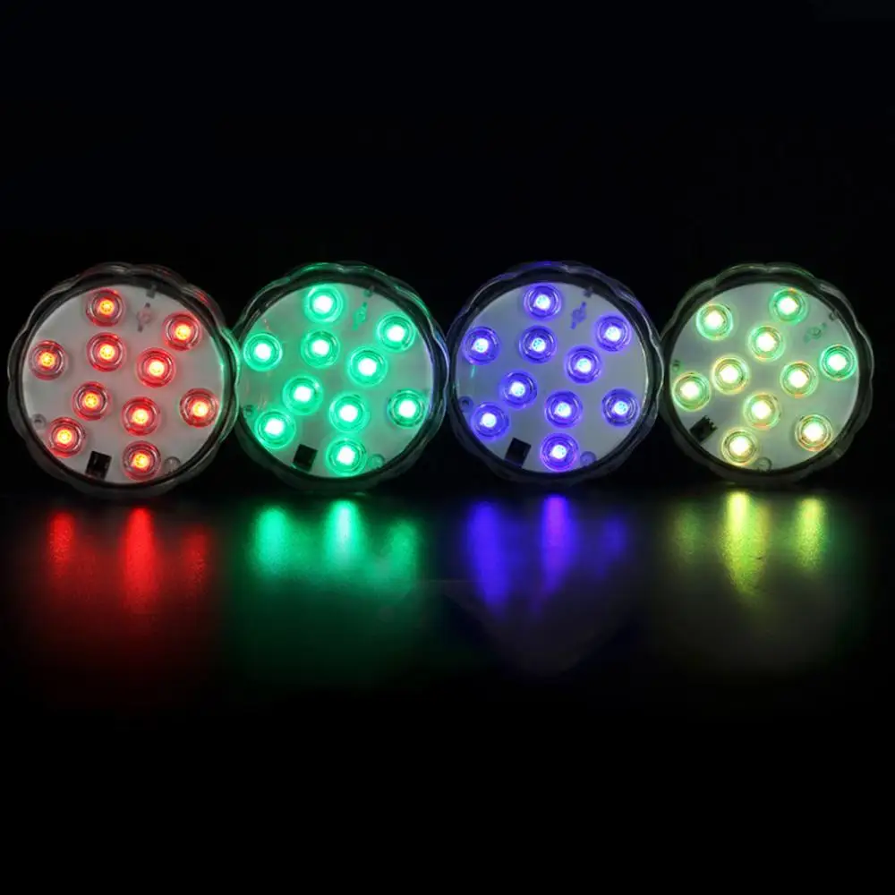 

New Colorful Aquarium LED Diving Lights Submersible Fish Tank Decorat Light Clear Waterproof Underwater Electronic Candle Lamp