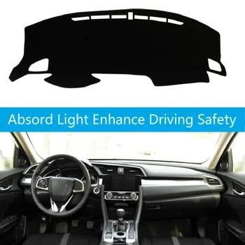

For Honda Civic 2016 - 2019 Dashmat Dashboard Cover Dash Mat Pad Sun Shade Dash Board Cover Carpet 2017 2018