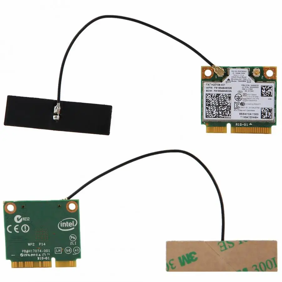 Сетевая карта для Intel 7260HMW AC Двухдиапазонная 867M Bluetooth 4,0 Беспроводная сетевая карта для lenovo/IBM [S] Сетевая карта lan