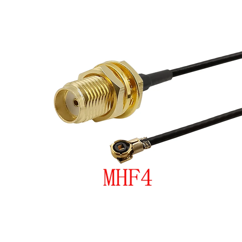 1pce SMA female jack to IPX U.fl male plug center RF adapter connector 