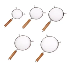 1 шт. мини-корзина для жарки ситечко фритюрница из нержавеющей стали для приготовления пищи Conlander шеф-повара корзина слив для кухонной раковины 12#/14#/16#/18#/20