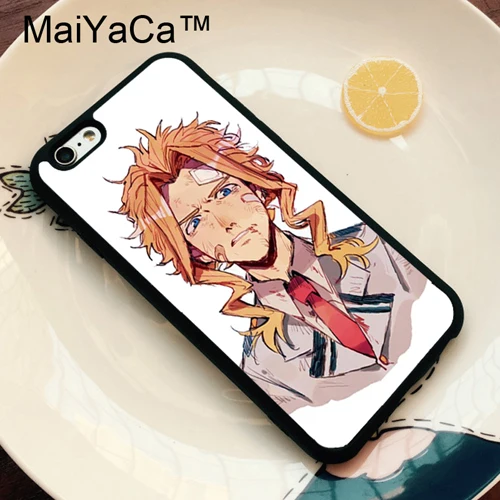 Чехол MaiYaCa Boku no Hero Academy All Might из ТПУ для iPhone 11 Pro MAX X XR XS MAX 6 6s 7 8 Plus 5S задняя крышка - Цвет: 4500